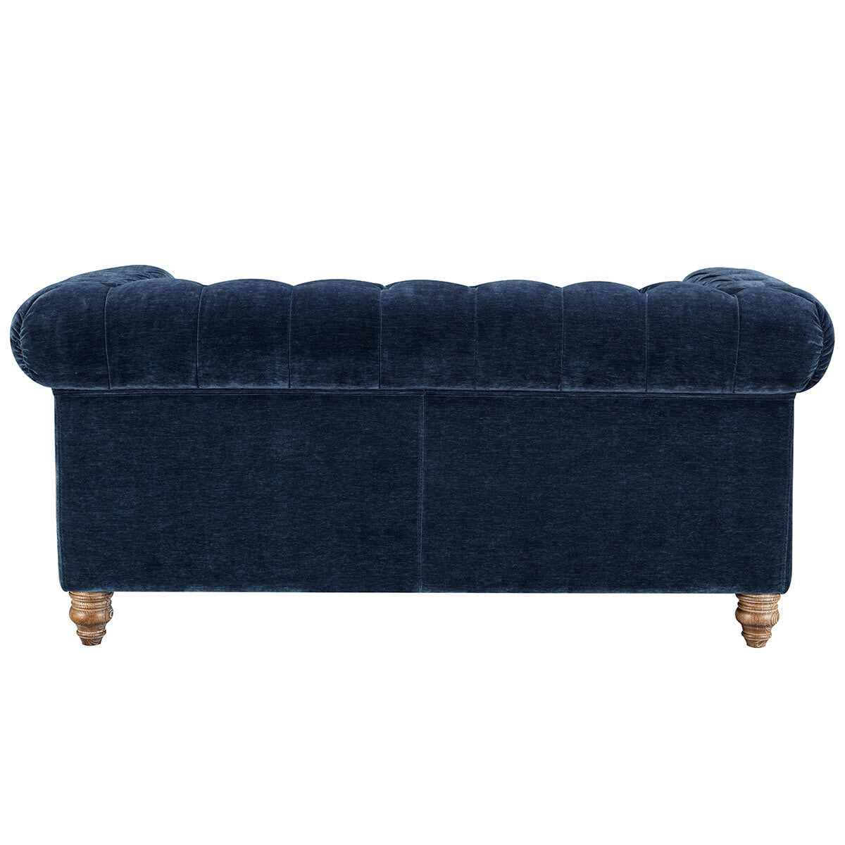 Prospera Home Allington 2 Seater Navy Fabric Chesterfield Sofa Pocket Coil