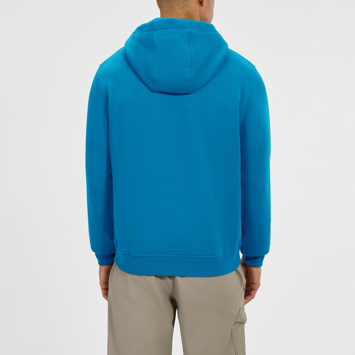 Berghaus Logo Hoody Men's Fleece Pullover Jumper Sweatshirt Blue Medium