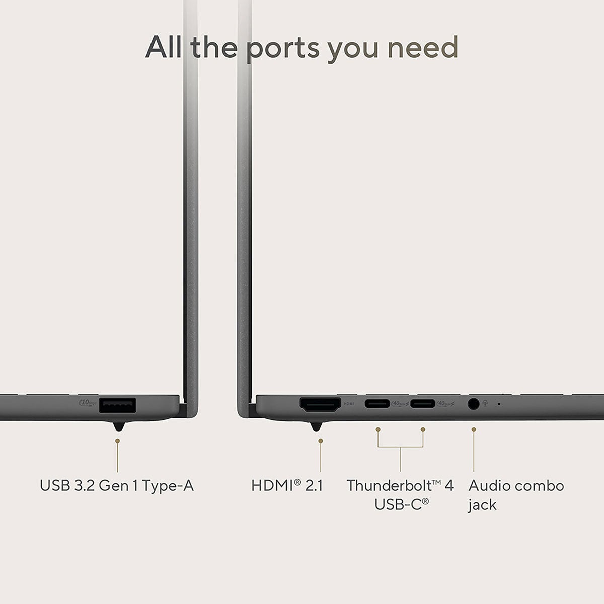 ASUS Zenbook A14 OLED Laptop 14" 16GB 1TB SSD Snapdragon X UX3407QA Beige Win11