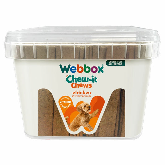 Webbox Chew-It Meaty Chews Chicken 2.15kg Dog Treat Training Reward Snack