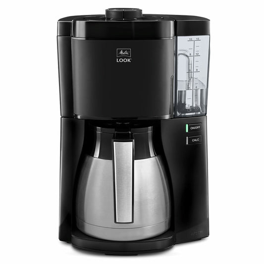 Melitta Look Therm Filter Coffee Machine Black Insulated Jug 1.25L
