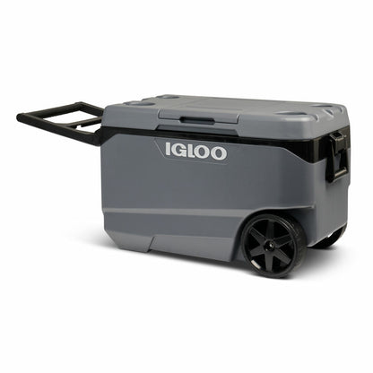 Igloo MaxCold Latitude 90QT Wheeled Roller Cooler Box 137 Can Capacity 85L