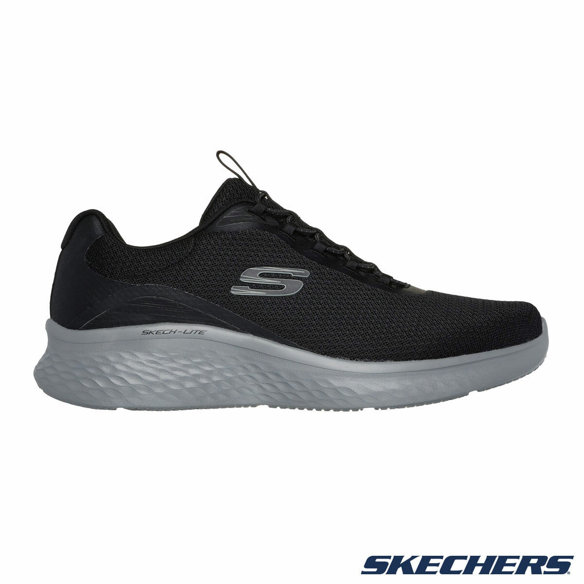 Skechers Lite Pro Frenner Mens Trainers Lightweight Shoes Colour Black