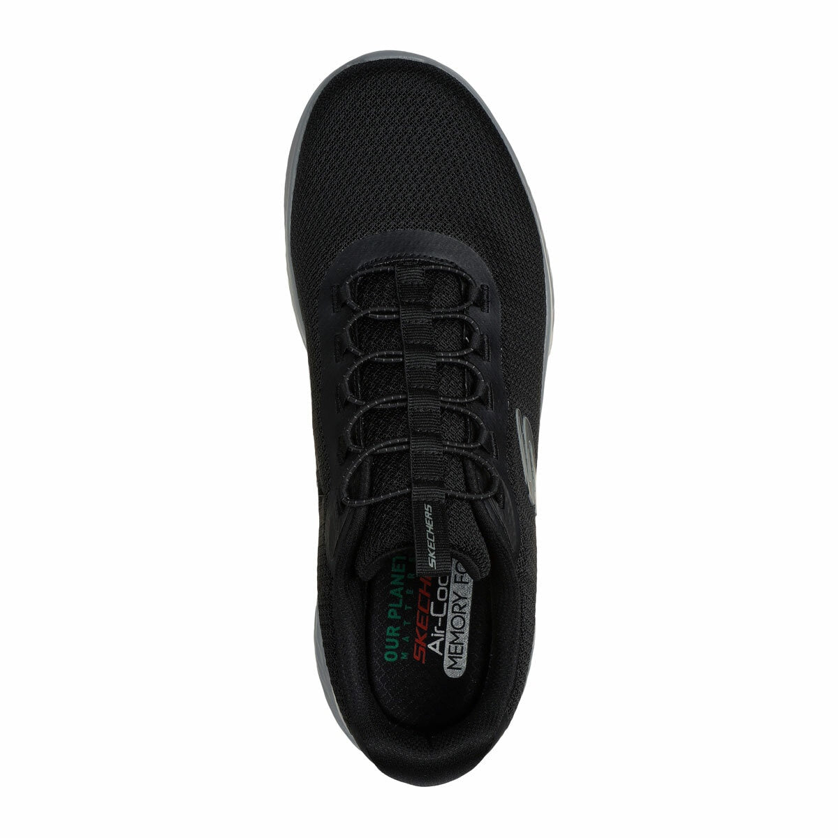 Skechers Lite Pro Frenner Mens Trainers Lightweight Shoes Colour Black
