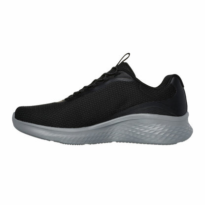 Skechers Lite Pro Frenner Mens Trainers Lightweight Shoes Colour Black