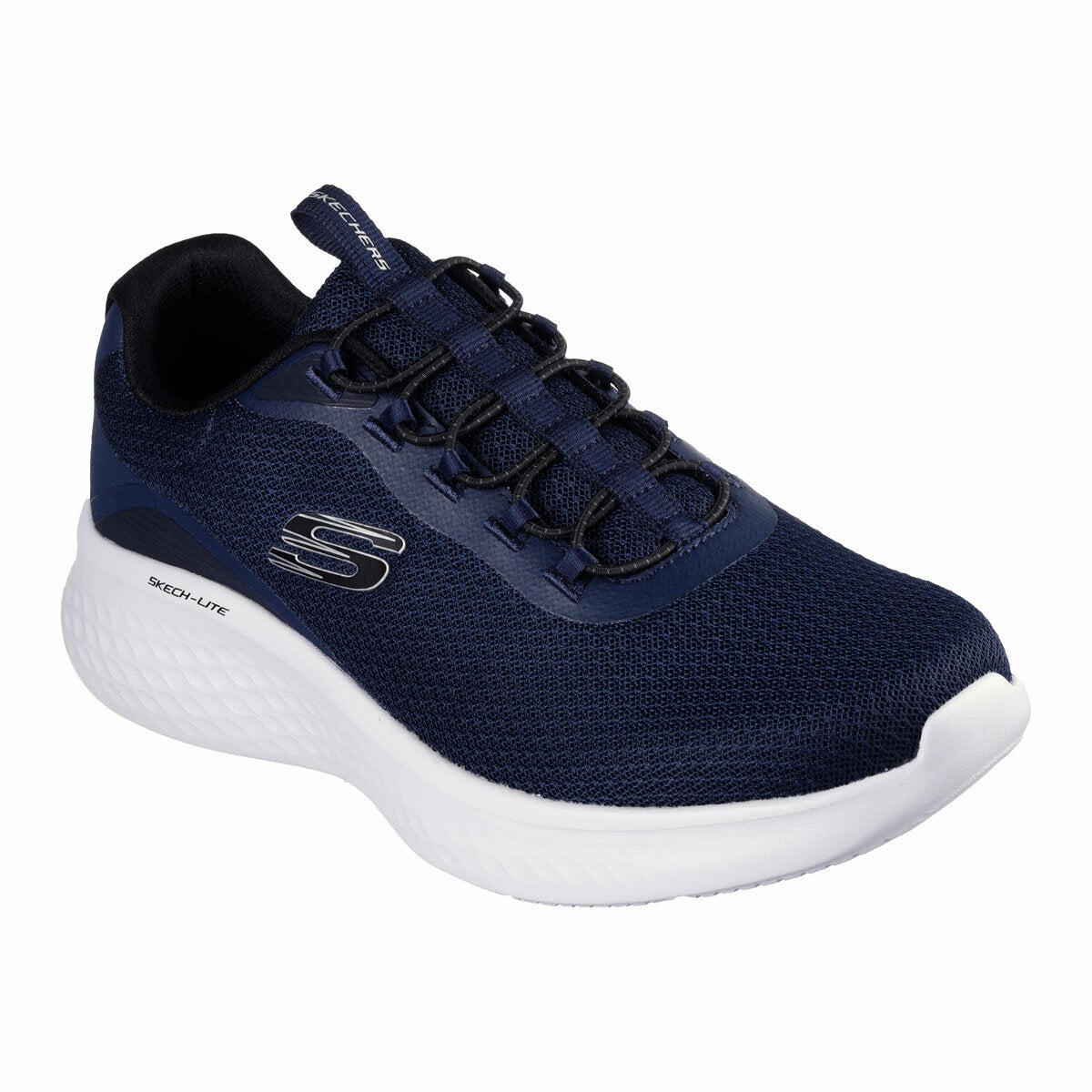 Skechers Skech-Lite Pro Frenner Mens Navy Lace-Up Trainers Memory Foam Size 9