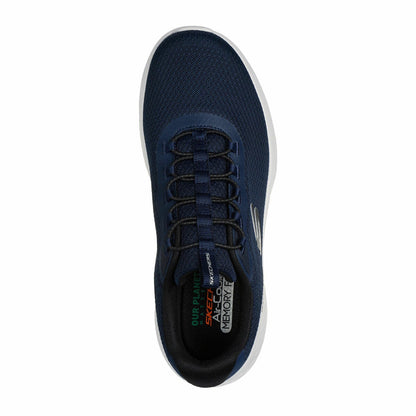 Skechers Skech-Lite Pro Frenner Mens Navy Lace-Up Trainers Memory Foam Size 9