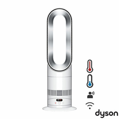 Dyson AM15 HF1 Hot Cool Bladeless Fan Heater WiFi Remote White 2250W