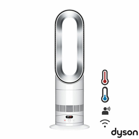 Dyson AM15 HF1 Hot Cool Bladeless Fan Heater WiFi Remote White 2250W