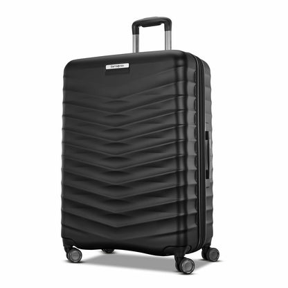 Samsonite Precision DLX Hardside 2 Piece Spinner Luggage Set Black