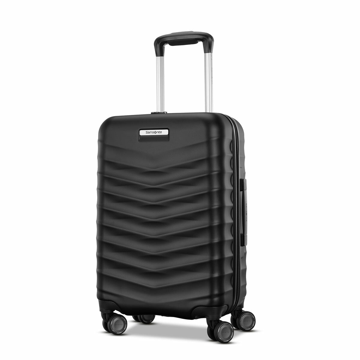 Samsonite Precision DLX Hardside 2 Piece Spinner Luggage Set Black