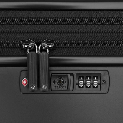 Samsonite Precision DLX Hardside 2 Piece Spinner Luggage Set Black