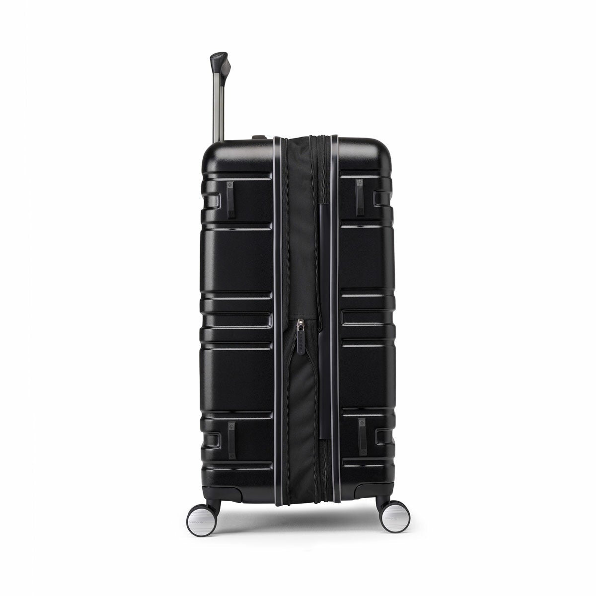 Samsonite Parallax 3 Piece Hardside Luggage Set TSA Lock Spinner 55cm Black