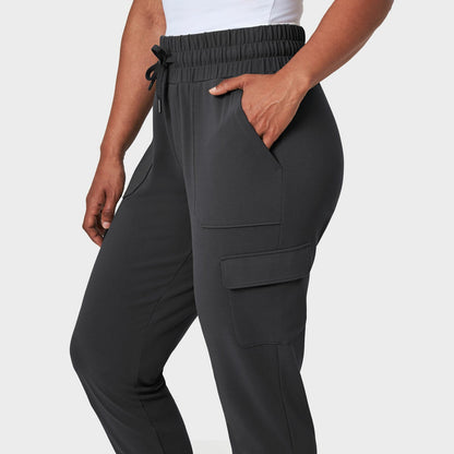 Mondetta Ladies Cargo Cuffed Jogger Bottoms Trousers Multiple Sizes Colours