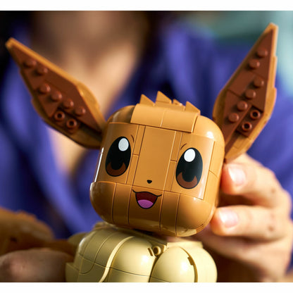 LEGO Pokémon Eevee Brick Figure Building Set 72151 587 Pieces Desk Decor 18+