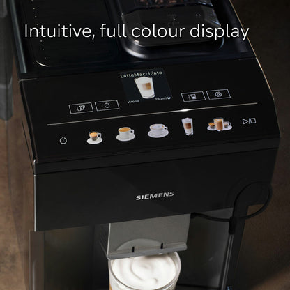 Siemens EQ500 Bean to Cup Coffee Machine TP513GB9 1500W 15 Bar Piano Black