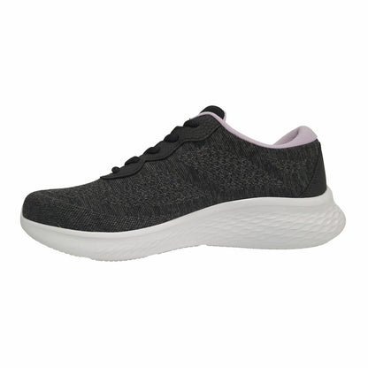 Skechers Ladies Lite Pro Trainer Black Beige Lightweight Women Shoes UK 4-8