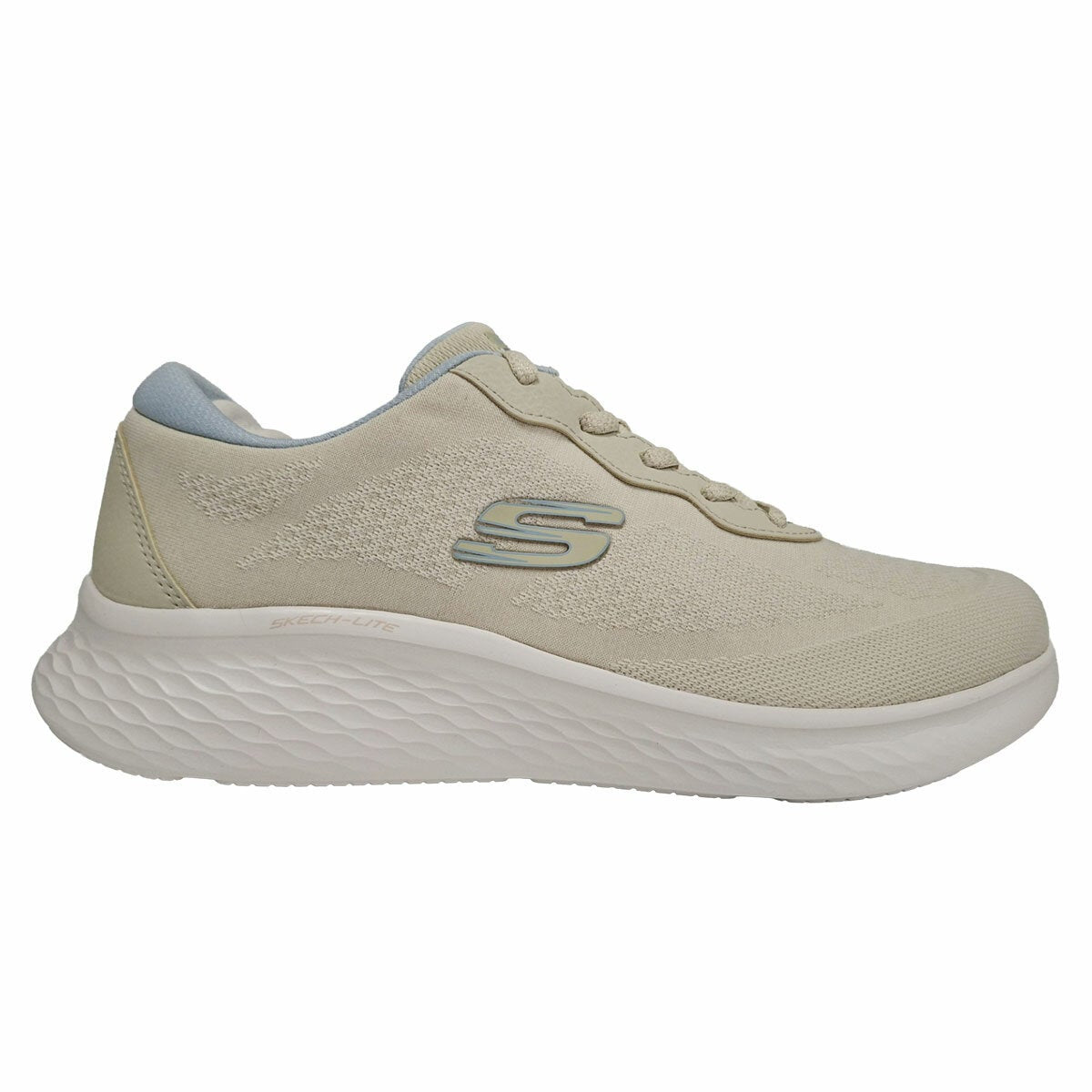 Skechers Ladies Lite Pro Trainer Lightweight Casual Shoe Black Beige UK 4-8