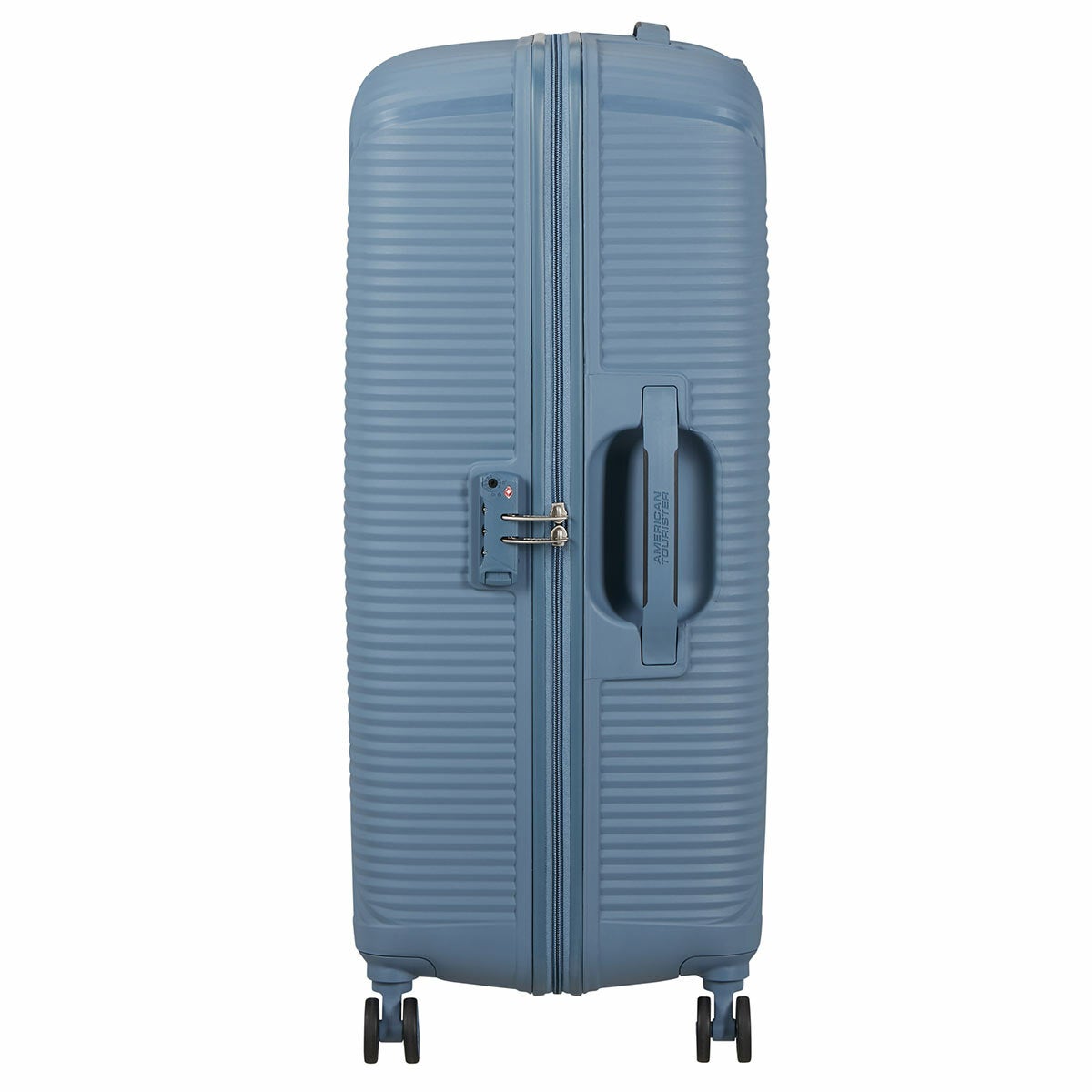 American Tourister Bonjoy 79cm Large Hardside PP Spinner Suitcase TSA Lock Blue