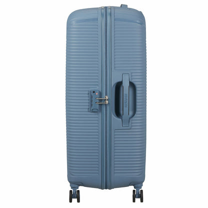 American Tourister Bonjoy 79cm Large Hardside PP Spinner Suitcase TSA Lock Blue