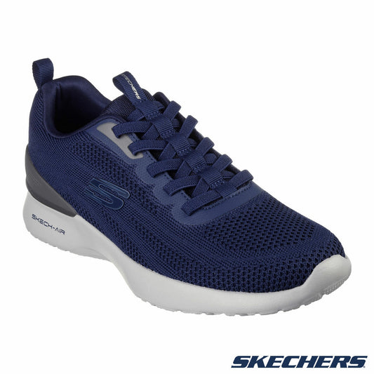 Skechers Skech-Air Dynamite Mens Trainer P121 Running Shoe navy