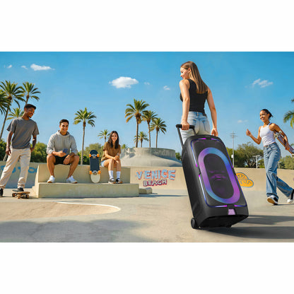 Samsung MX-ST50F Tower Party Speaker 240W Bluetooth Portable IPX4 Black 73cm