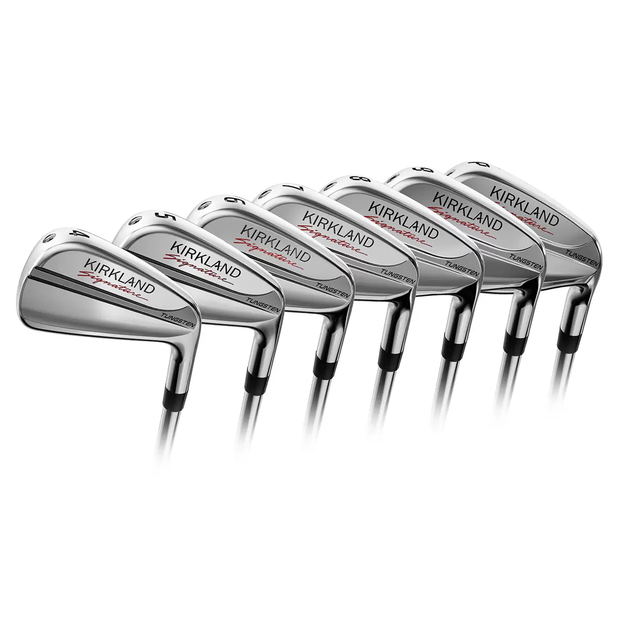 Kirkland Signature Golf Iron Set 7-Piece Right Handed Stiff Flex Carbon Steel