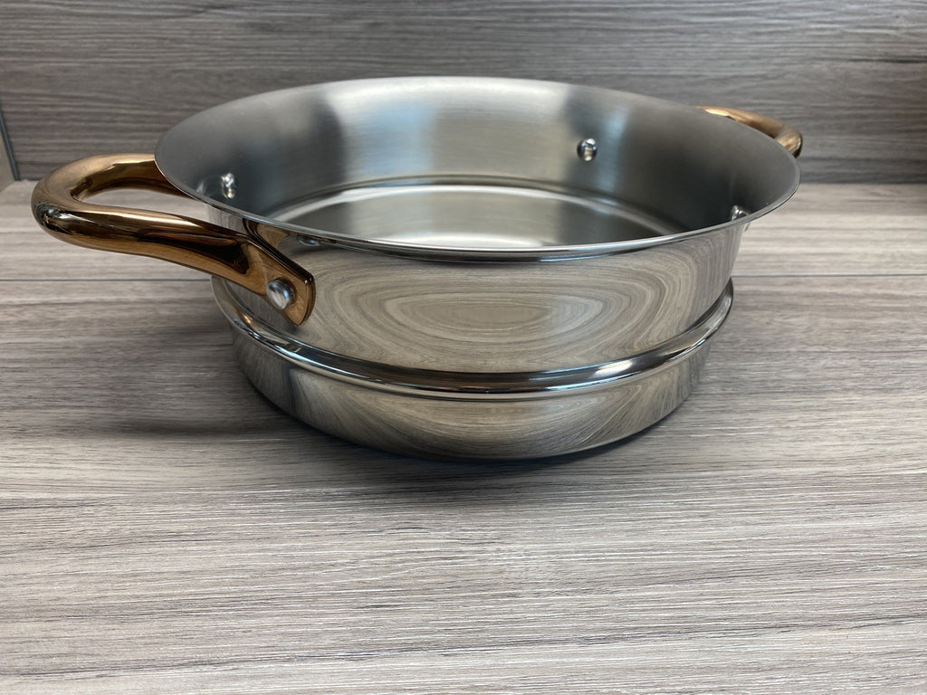 BergHOFF Ouro Gold 11 Piece Cookware Set Stainless Steel Induction Compatible