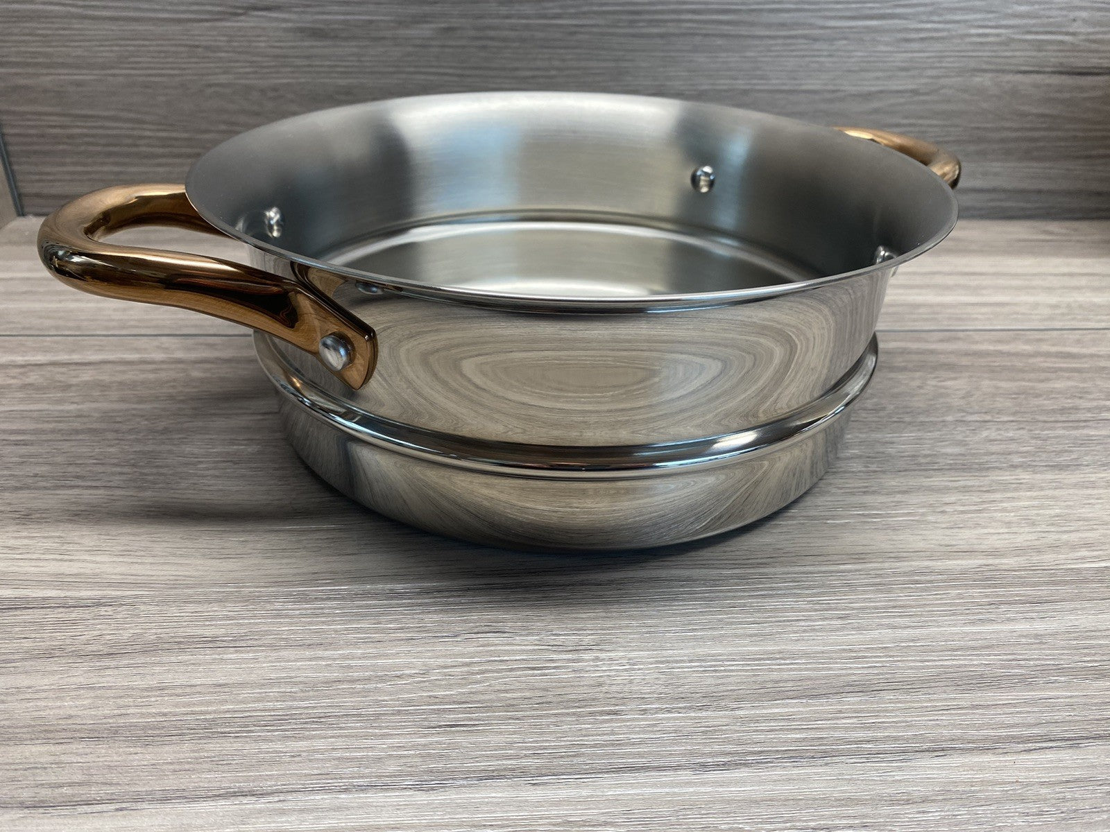 BergHOFF Ouro Gold 11 Piece Cookware Set Stainless Steel Induction Compatible