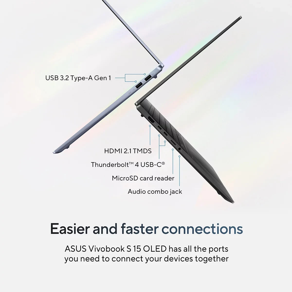 ASUS Vivobook S Ultra 9, 32GB RAM, 1TB SSD, 15.6 Inch OLED Laptop S5506MA-MA025W