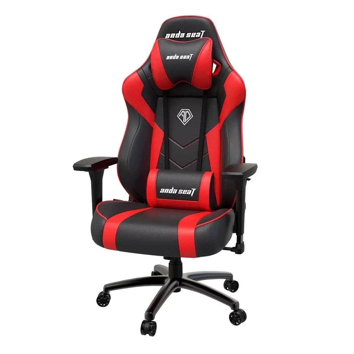 anda seat Dark Demon Premium Gaming Chair, Black/Red