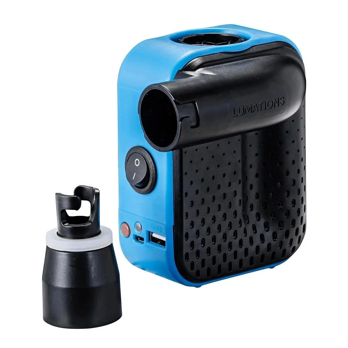 5 ft Lumations Inflatable Giant Christmas Ornament in Red