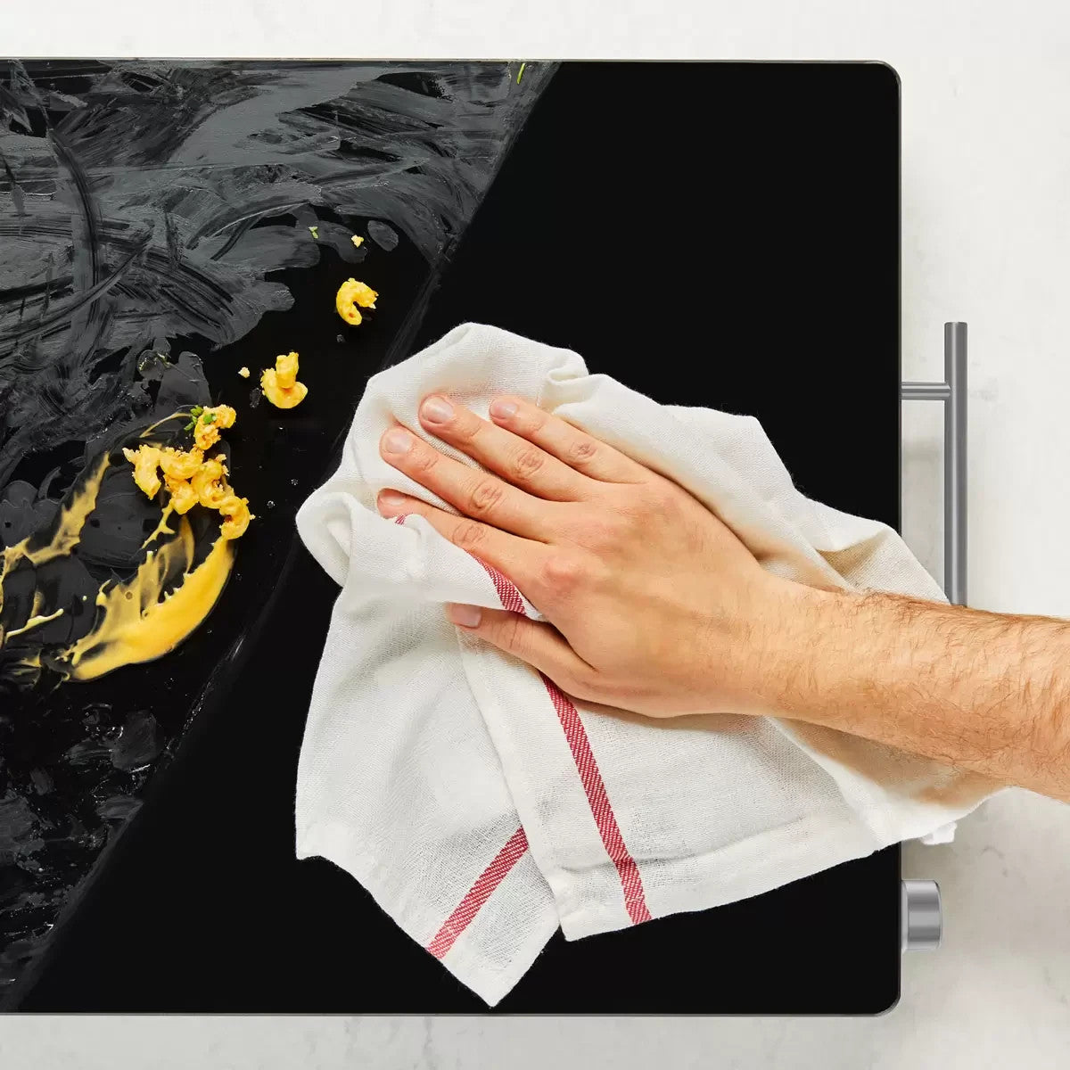 Chefman XL Glass Top Warming Tray, Adjustable Temperature Control