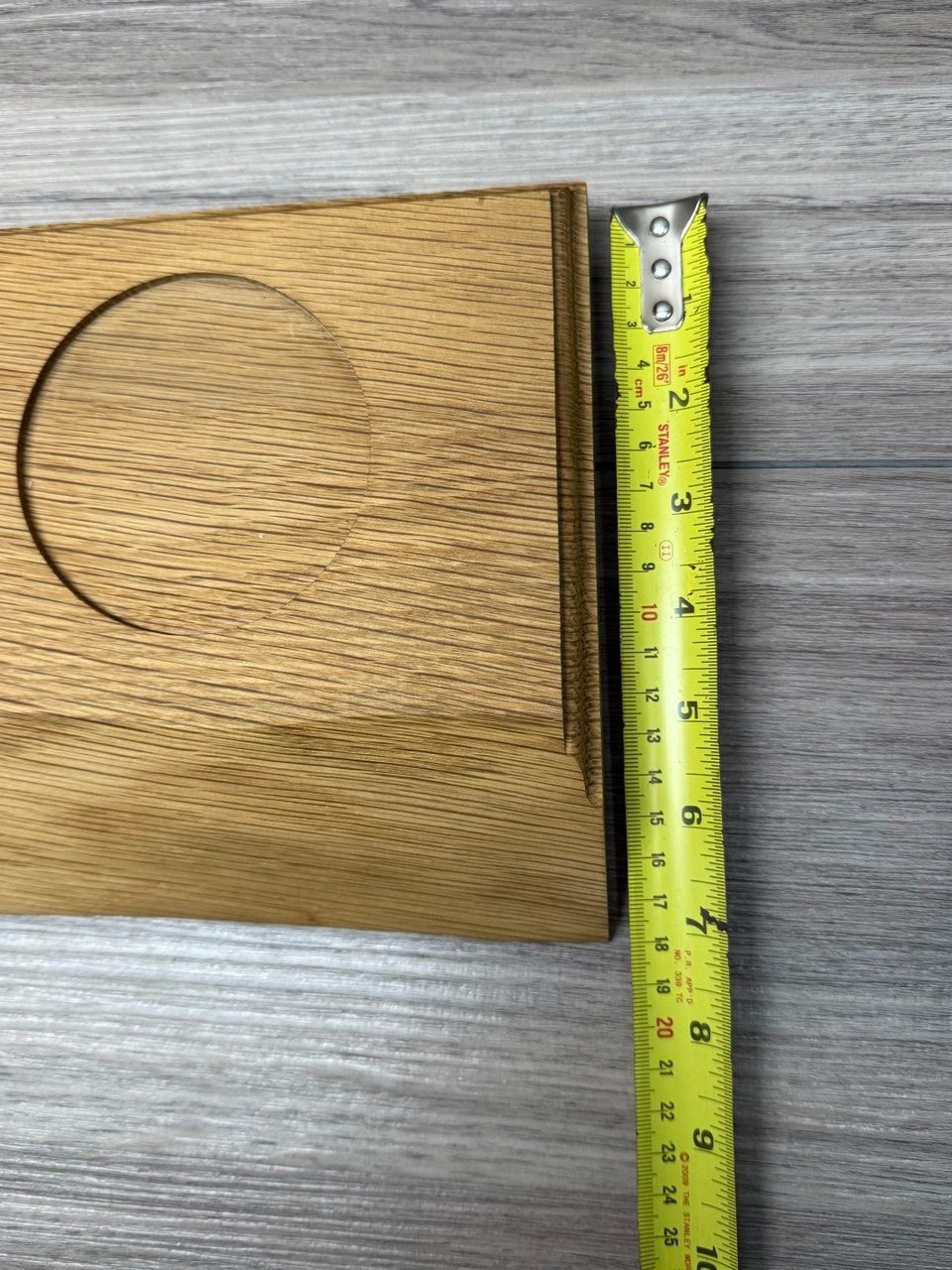 Handmade Oak 4 Candle holder serving board LUEVA.ART