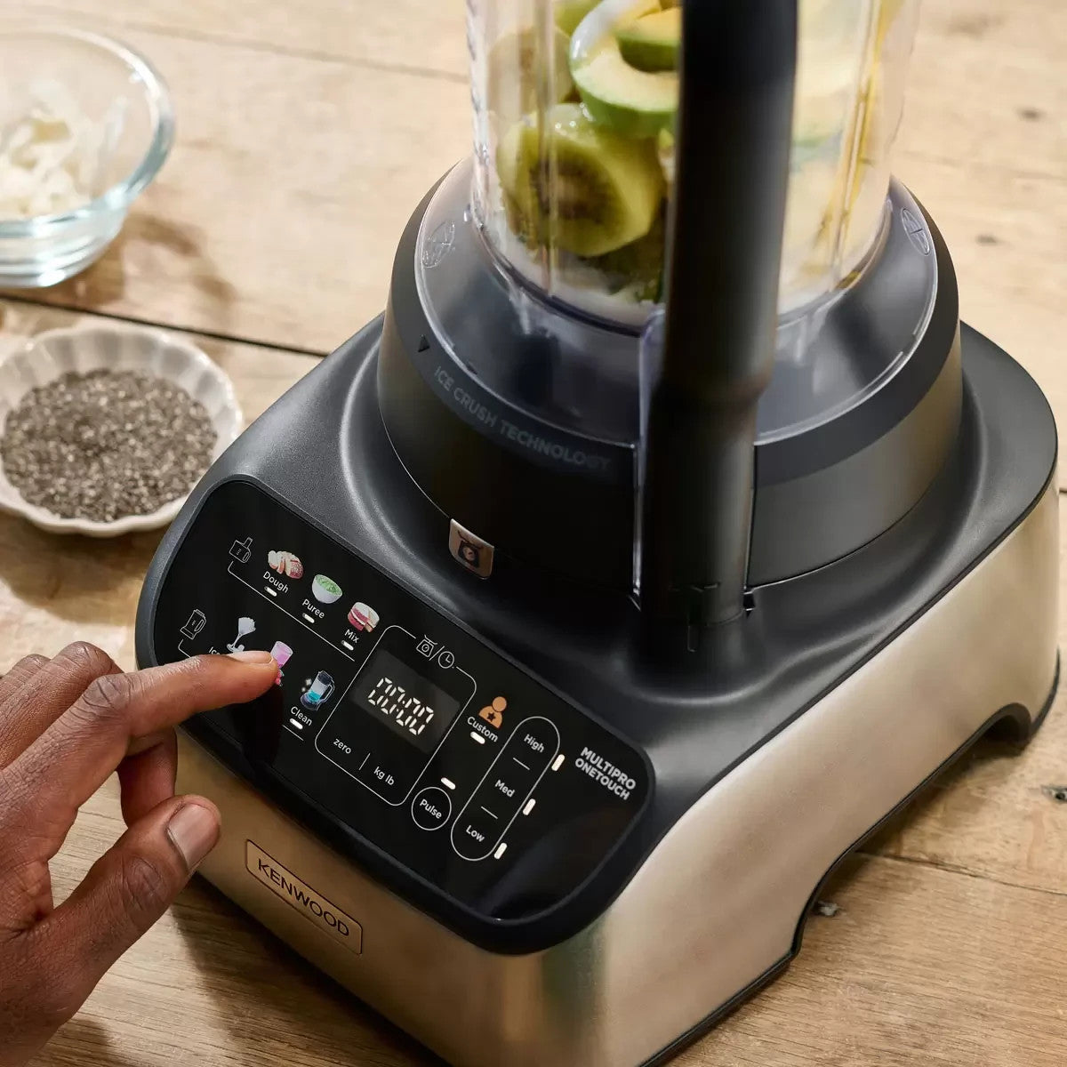 Kenwood MultiPro OneTouch Food Processor and Blender, FDM73.480SS