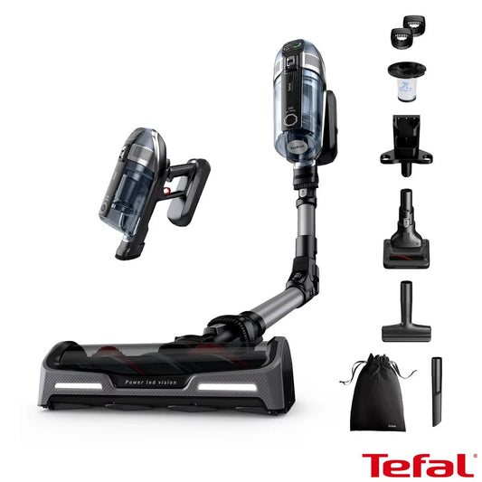 Tefal X-Force Flex Pet & Car Cordless Stick Vacuum Black & Grey TY99A2GO