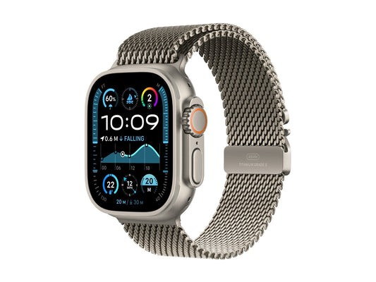 Apple Watch Ultra 2 GPS + Cellular 49mm Titanium Case Milanese Large MX5T3QA/A
