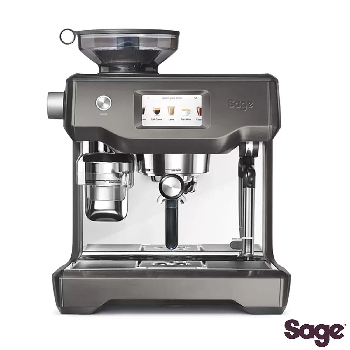 Sage Oracle Touch Bean to Cup Coffee Machine Black Stainless Steel, SES990BST