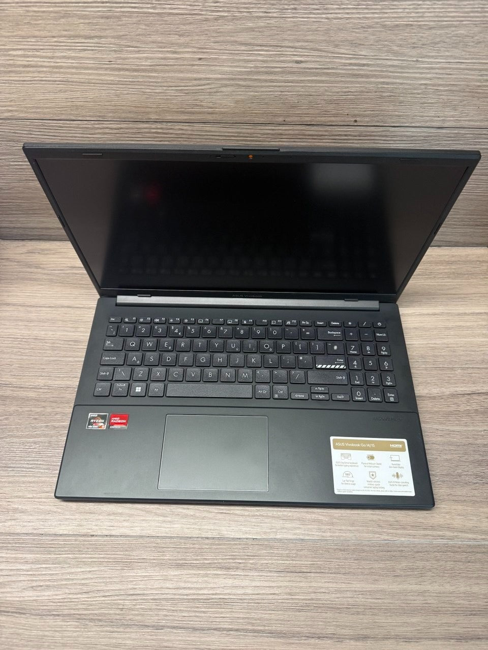 ASUS Vivobook Go, AMD Ryzen 5, 16GB RAM, 512GB SSD, 15.6 Laptop, E1504FA-BQ2566W