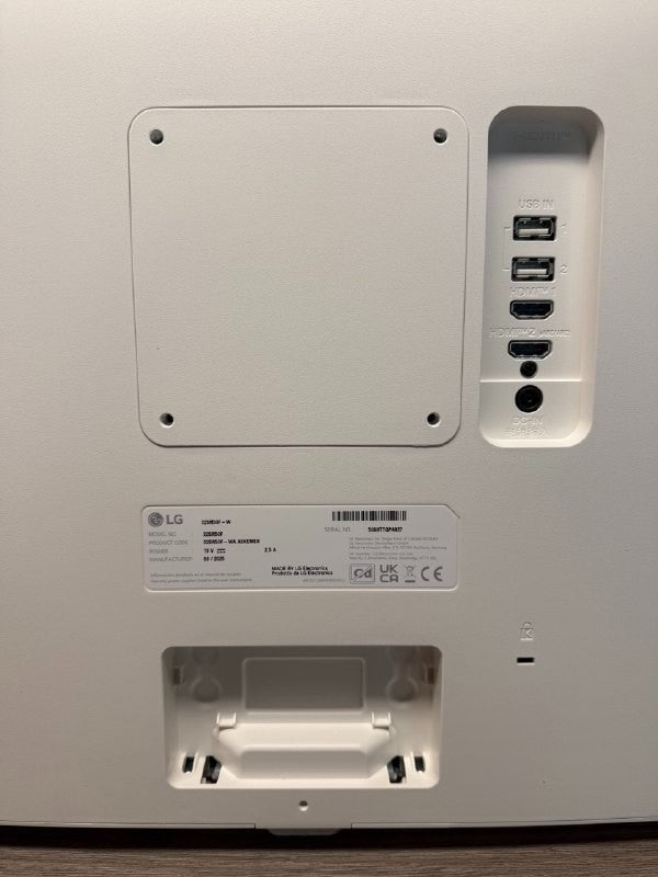 LG 32 Inch Full HD 60Hz IPS Smart Monitor, 32SR50F-W