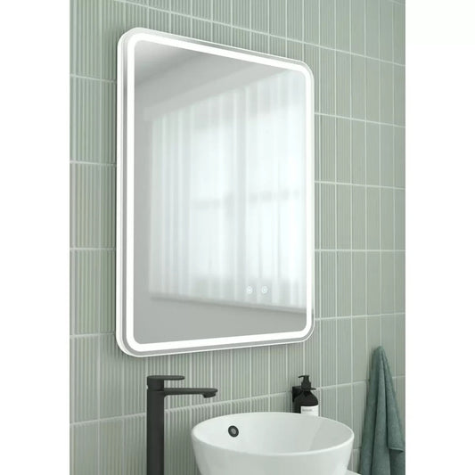 Roper Rhodes Rimini Back Lit Mirror With Demister And Sensor Control 60x80x2.8cm
