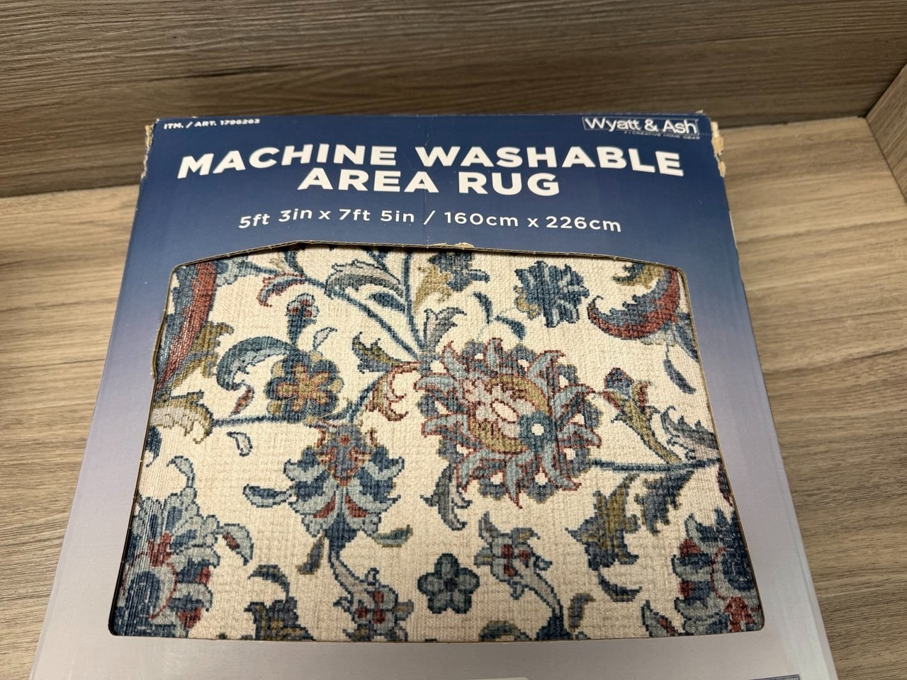 Wyatt & Ash Washable Area Rug Estella Multi 160 x 226 cm Imagine Chenille