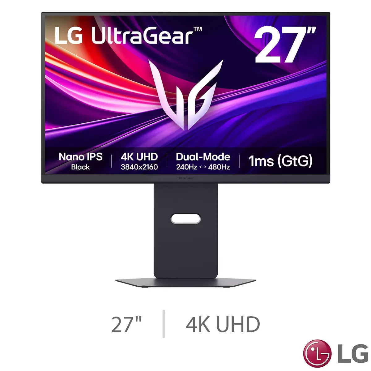 LG UltraGear 27 Inch 4K Ultra HD 240Hz IPS Gaming Monitor, 27G850A-B * 173 Hours