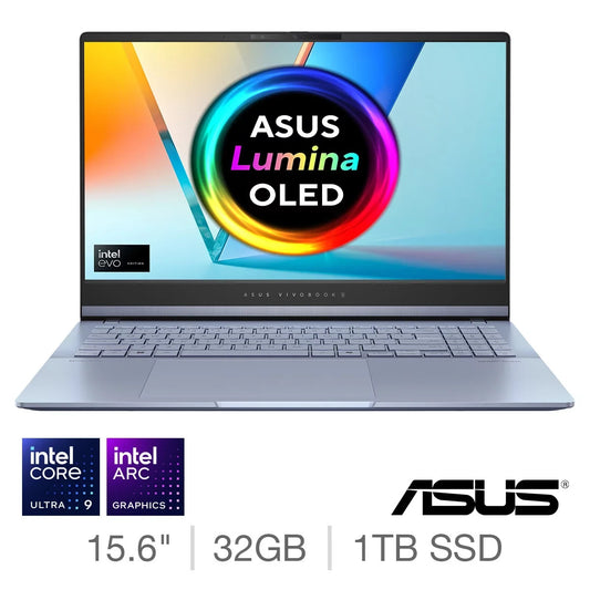 ASUS Vivobook S Ultra 9 32GB RAM, 1TB SSD, 15.6 Inch S5506MA-MA025W OLED Laptop