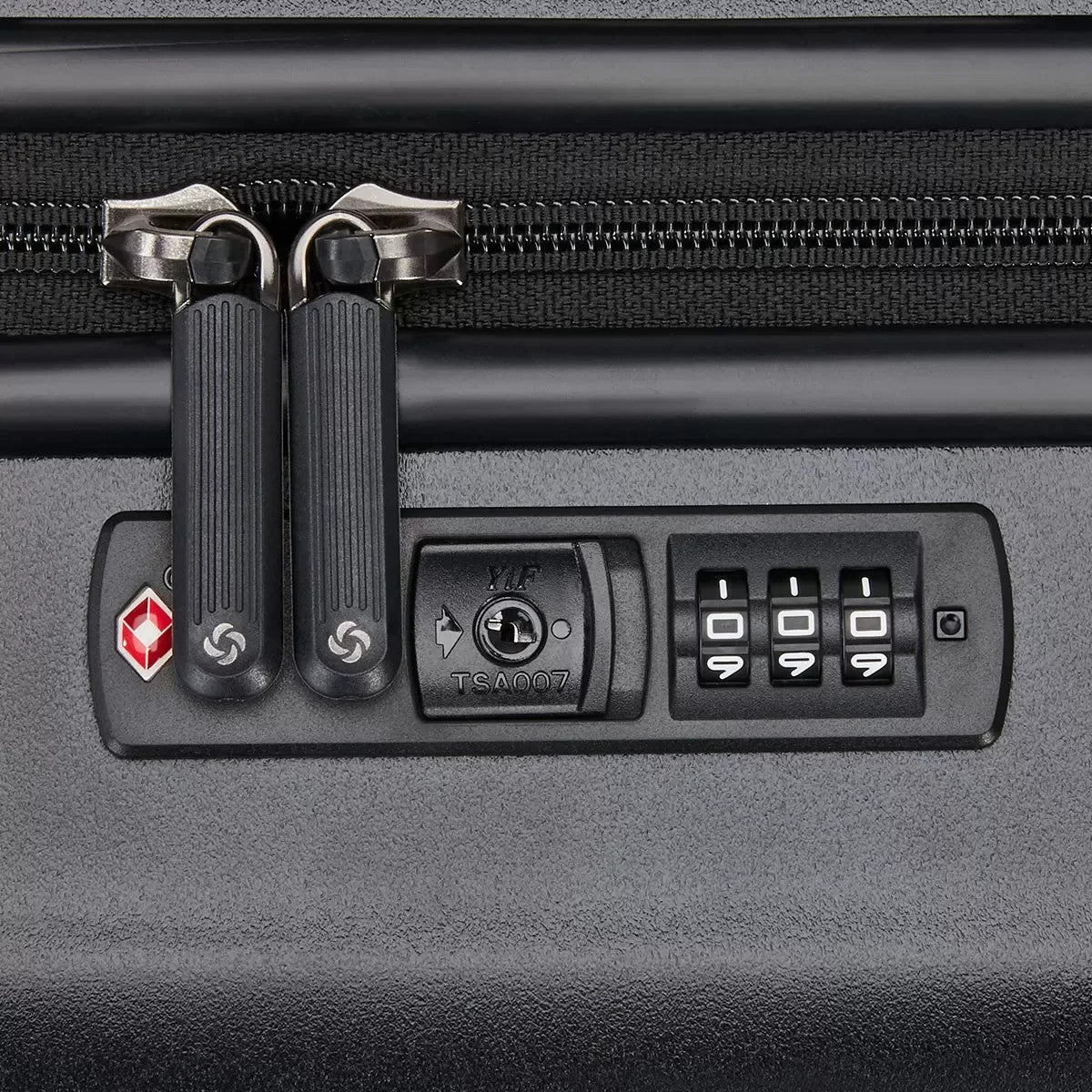 Samsonite Element XLT 2.0 Hardside 2 Piece Suitcase|Luggage Set in Black