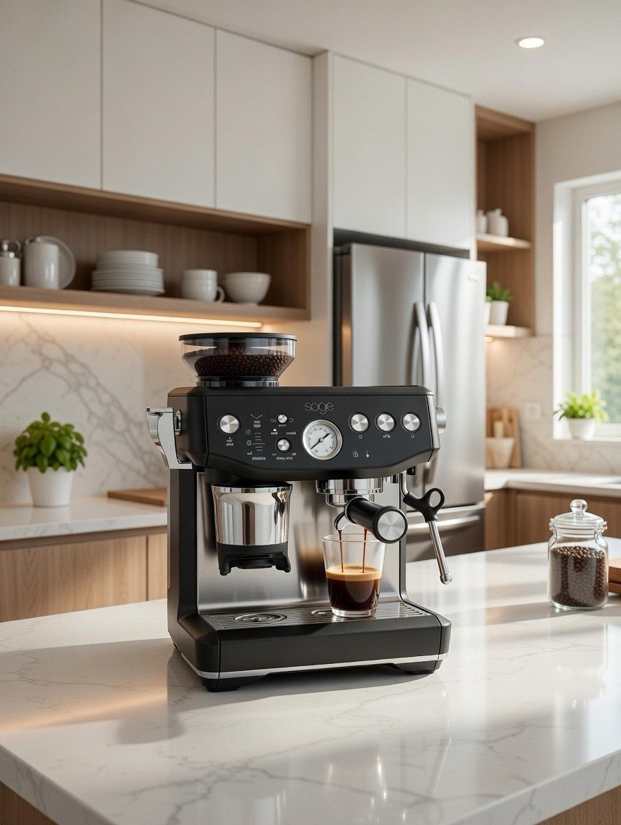 Sage The Barista Express Impress Bean to Cup Coffee Machine SES876BST4GUK1