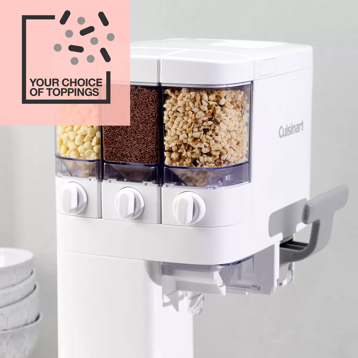 Cuisinart Soft Serve Ice Cream Maker, ICE48U Vegan Sorbet