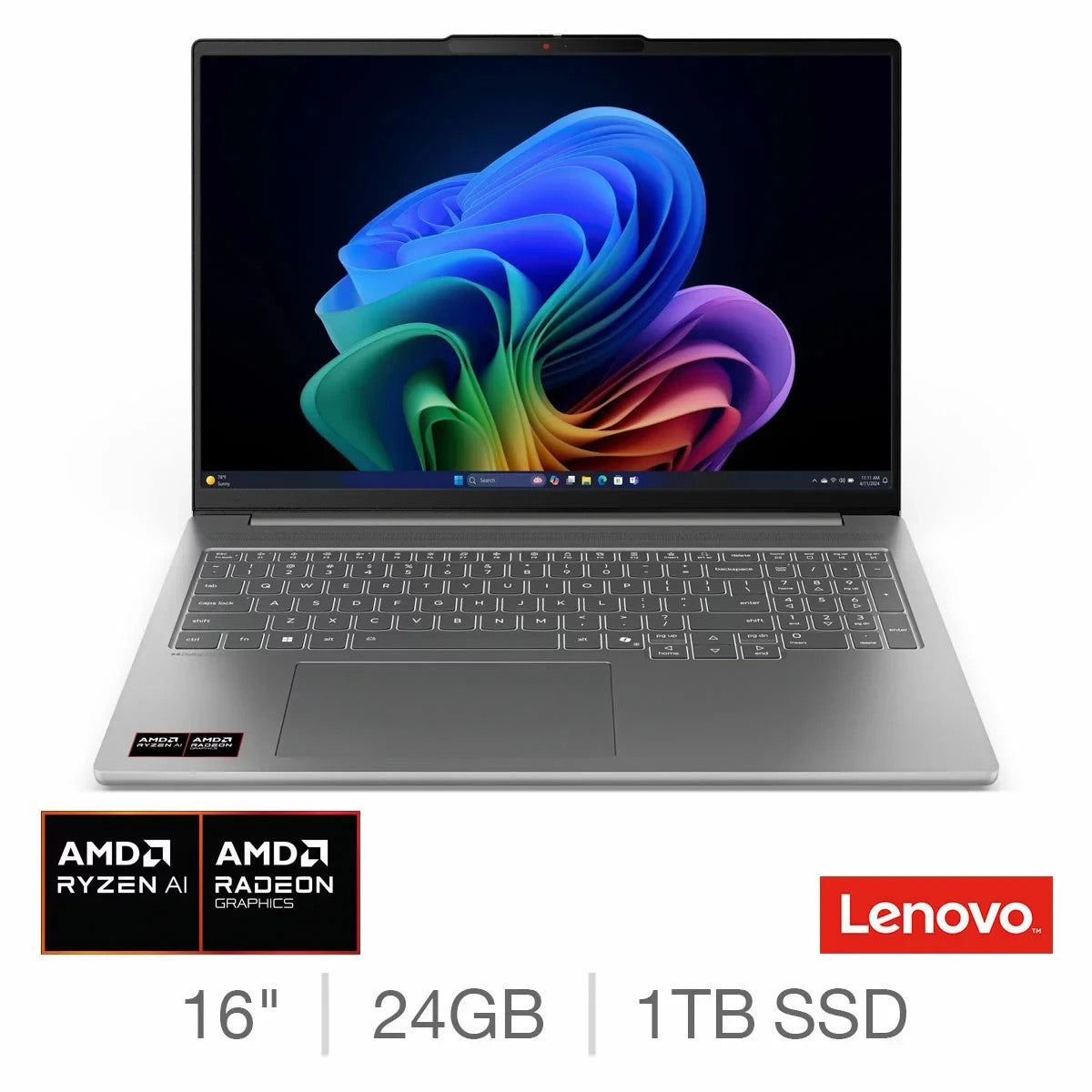 Lenovo IdeaPad Pro 5, Copilot+ PC  AMD AI 5, 24GB RAM 1TB SSD 16 Inch 83JN0023UK