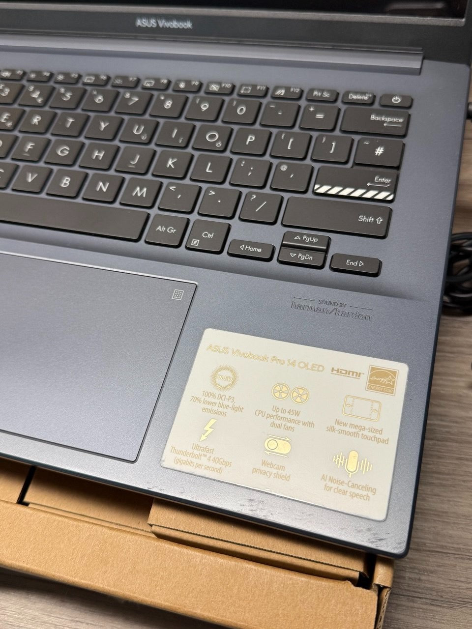 ASUS VivoBook Pro 14 OLED K3400PH-KM134W i5 512GB SSD NVIDIA GTX 1650 Windows 11