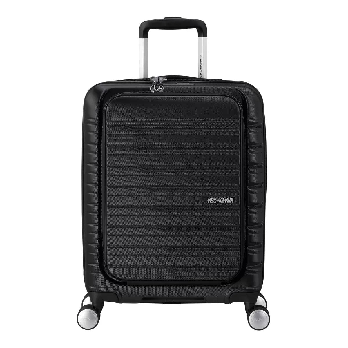 American Tourister Frontloader Carry On Hardside Case in Black